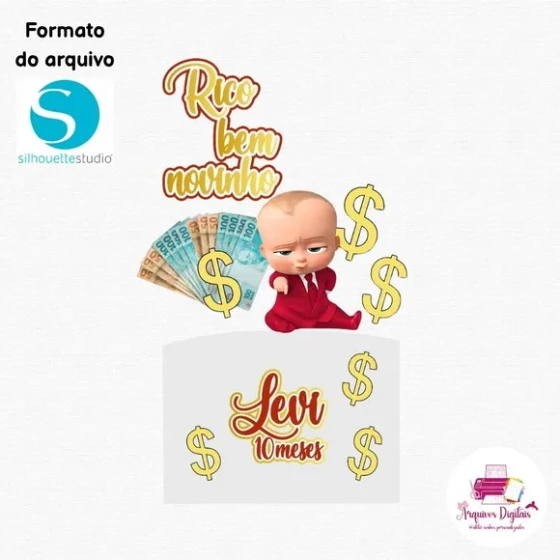 Arquivo Digital - Topo de Bolo Rico Bem Novinho