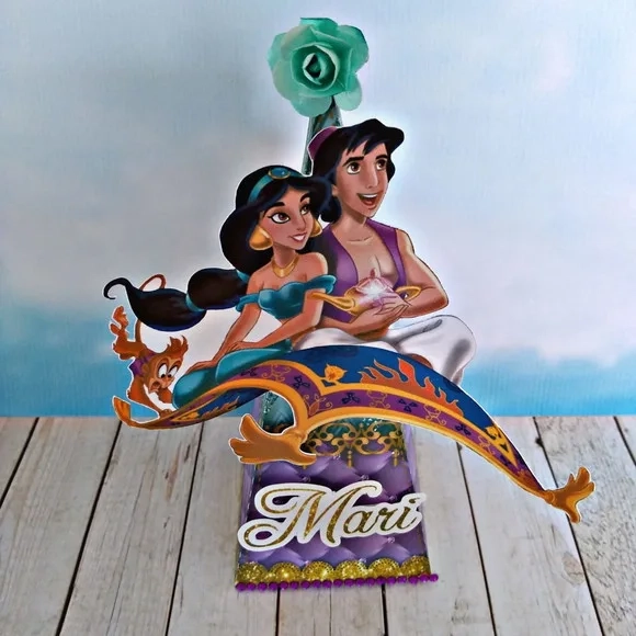 Arquivo De Corte Jasmine E Aladin 1