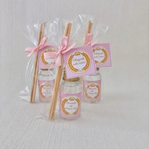 Lembrancinha Aromatizador Coroa Rosa