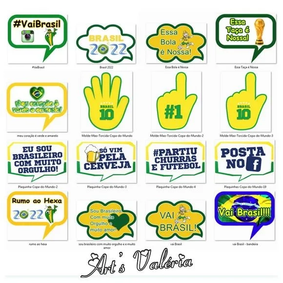 Placa Divertida para Copa - Cada