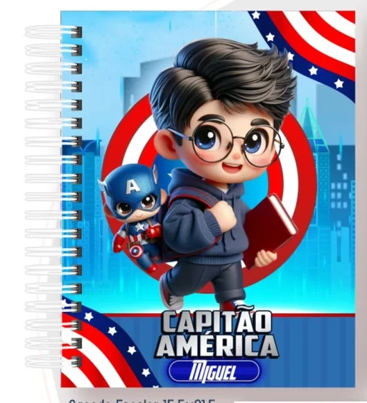 Caderno ou Agenda Personalizada