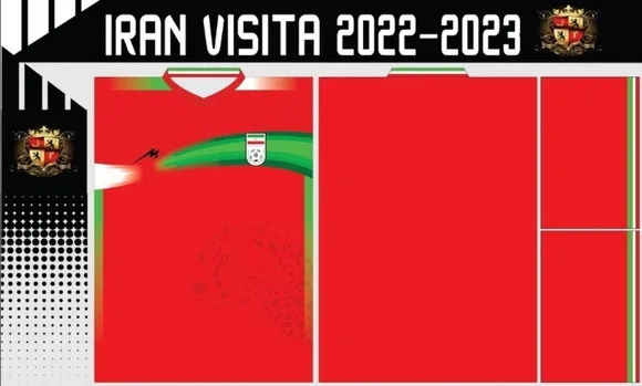 Vetores Camisa Iran Visita 2022-2023