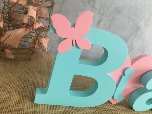 Letras Decorativas CORAÇÃO