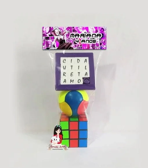Kit Desafio Personalizado Spider Gwen