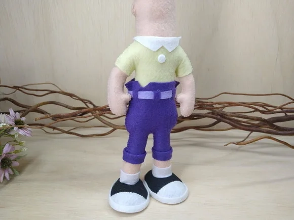 Ferb em Feltro - Desenho Phineas e Ferb* Chamar Chat