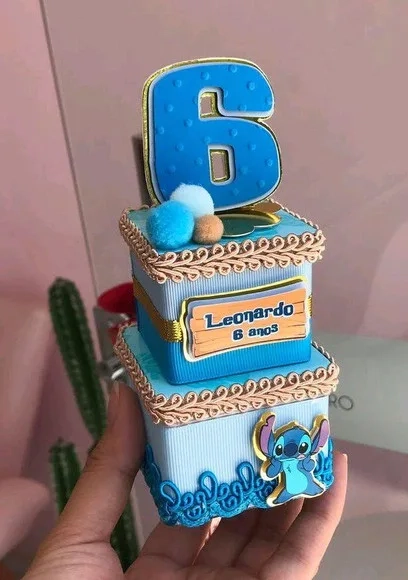 Kit Lembrancinha Stitch Luxo Festa - 20 Peças