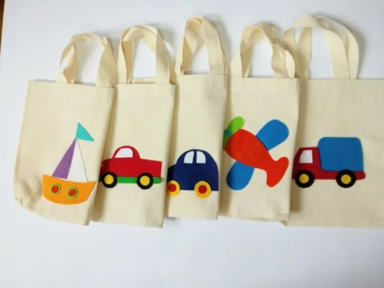 Sacolinha meios de transportes
