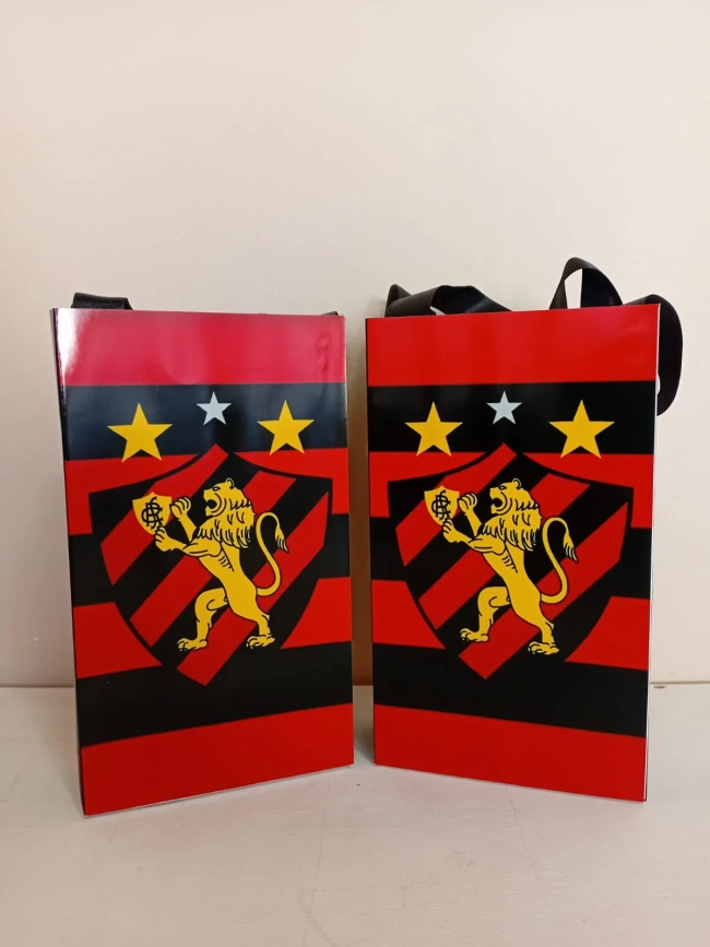 Sacolinhas Personalizadas Time do Coração para Lembrancinhas