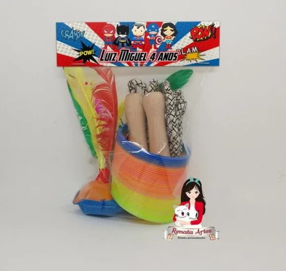 Kit Boa Infância Super Heróis Baby