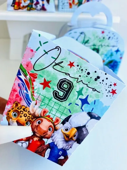 Kit 30 Lembrancinhas Mascote da Copa