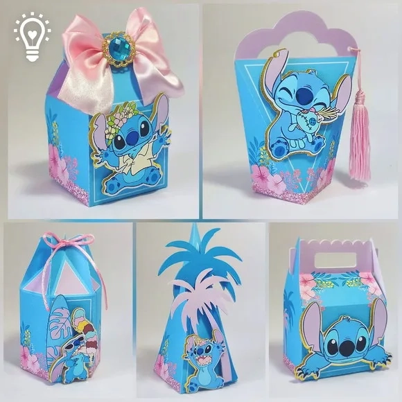 Kit 60 Lembrancinhas Stitch