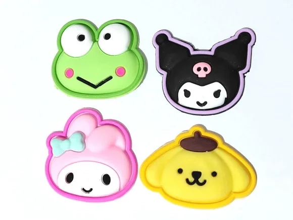 Aplique Turma da Hello Kitty Emborrachado Pacote C/8 Unidade