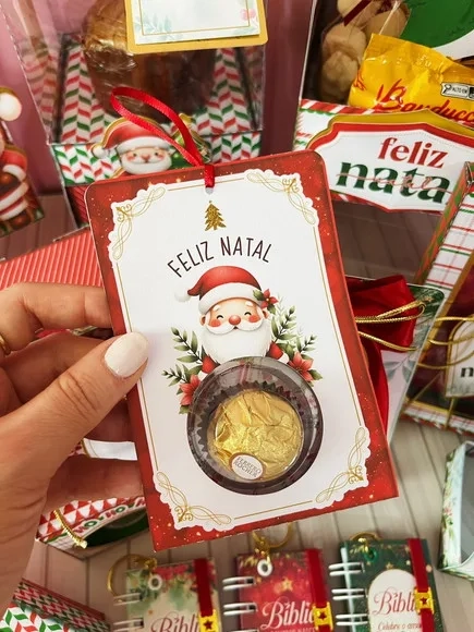 Card Natal com Blister - Não Acompanha Doce