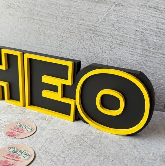 Letras Decorativas Personalizadas em MDF para Quarto de Bebê e Festas - Tema Star Wars