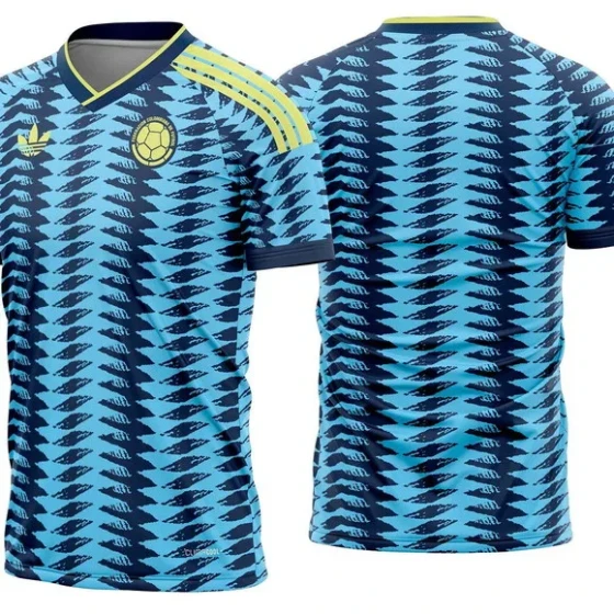 Arte Vetor Camisa Colombia Reserva 2026