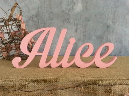 Letras de MDF -Nomes