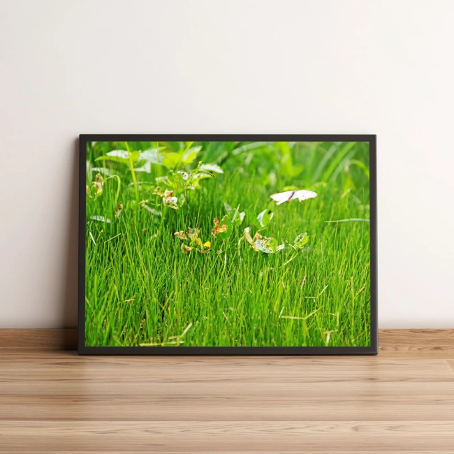 Quadro Jardim de Folhas Verdes 425