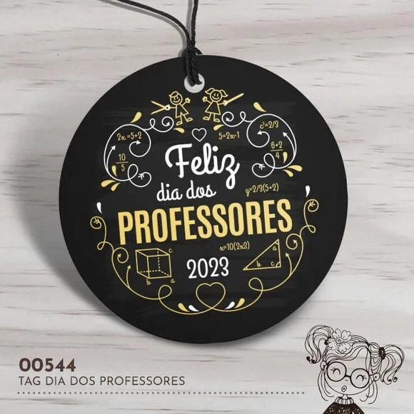 Tag Redonda Dia dos Professores - 00544