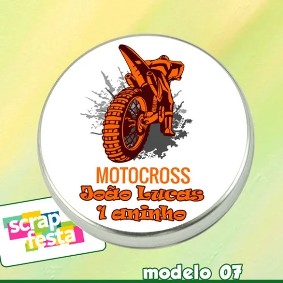 Latinhas Lembrancinhas 5x1 Motos