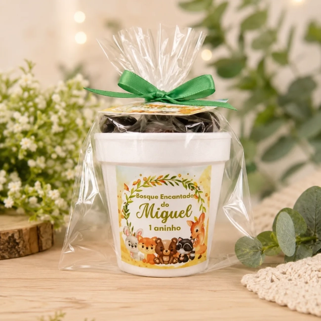 40 unidades Kit Jardinagem Bosque Encantado Menina e Menino - Trabalhamos com qualquer tema - Informar tema no chat.