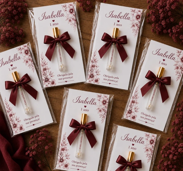 Lembrança Personalizada ( Perfume de Cabelo )