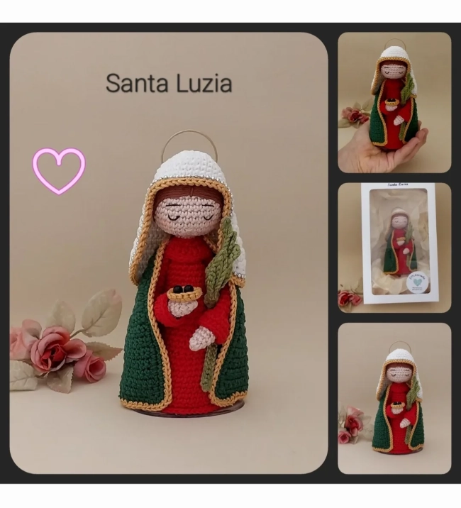 Santa Luzia Amigurumi