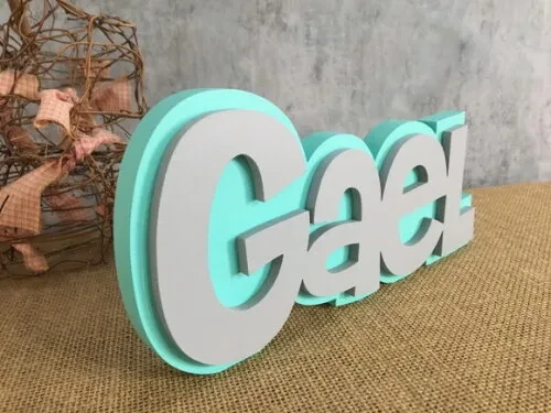 Letras Decorativas de mdf Sobreposição