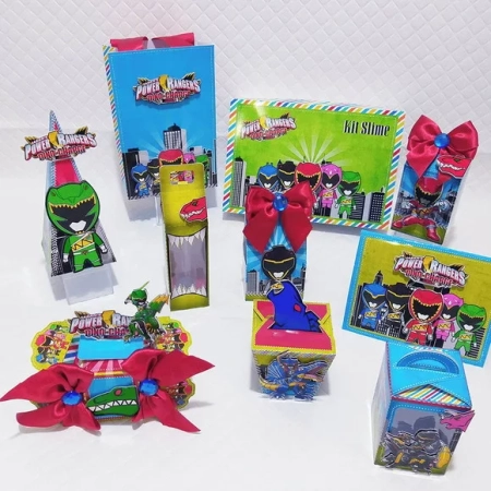 Arquivo De Corte Power Rangers 01