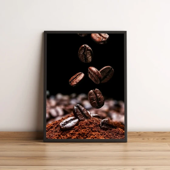 Quadro Grãos de Café 12