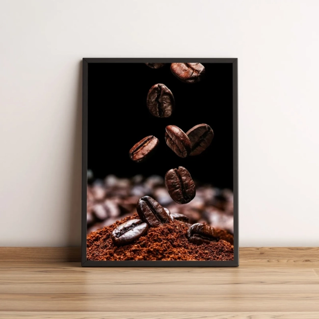 Quadro Grãos de Café 12