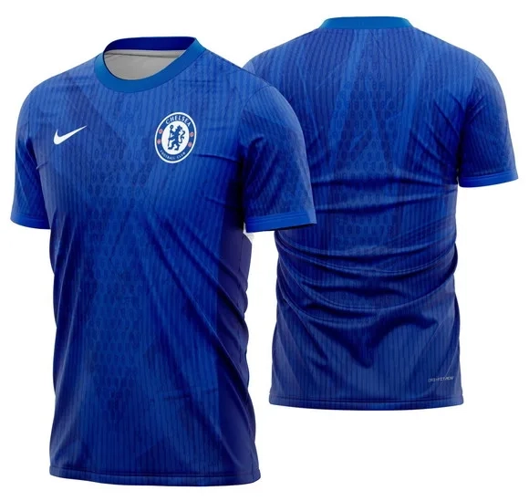 Arte Vetor Camisa Chelsea Local 2025-2026