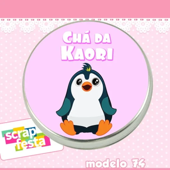 Lembrancinhas de Chá de Bebê Latinhas