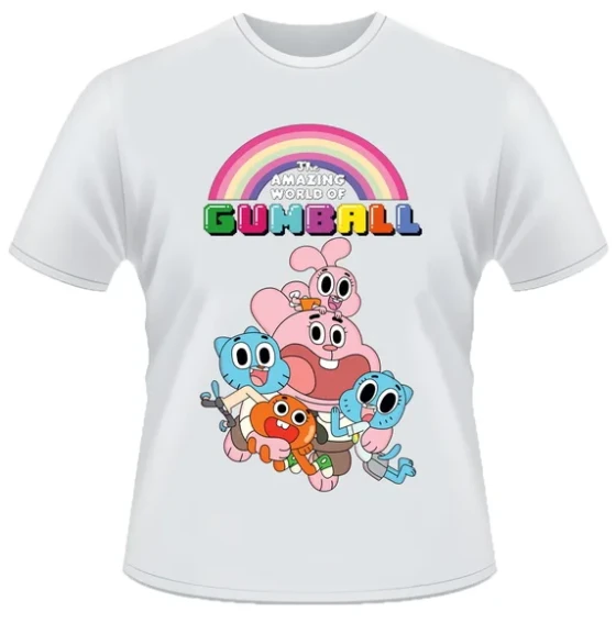 Camiseta O Incrível Mundo de Gumball 2