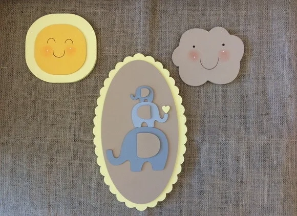 Quadrinhos - Decoração Bebê