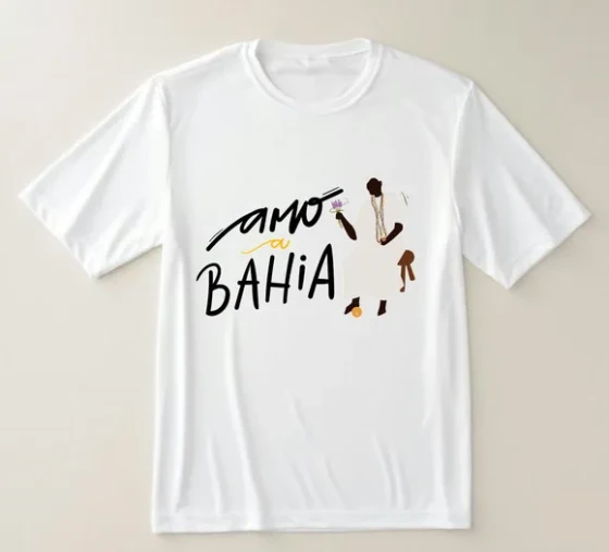 Camiseta Amo a Bahia