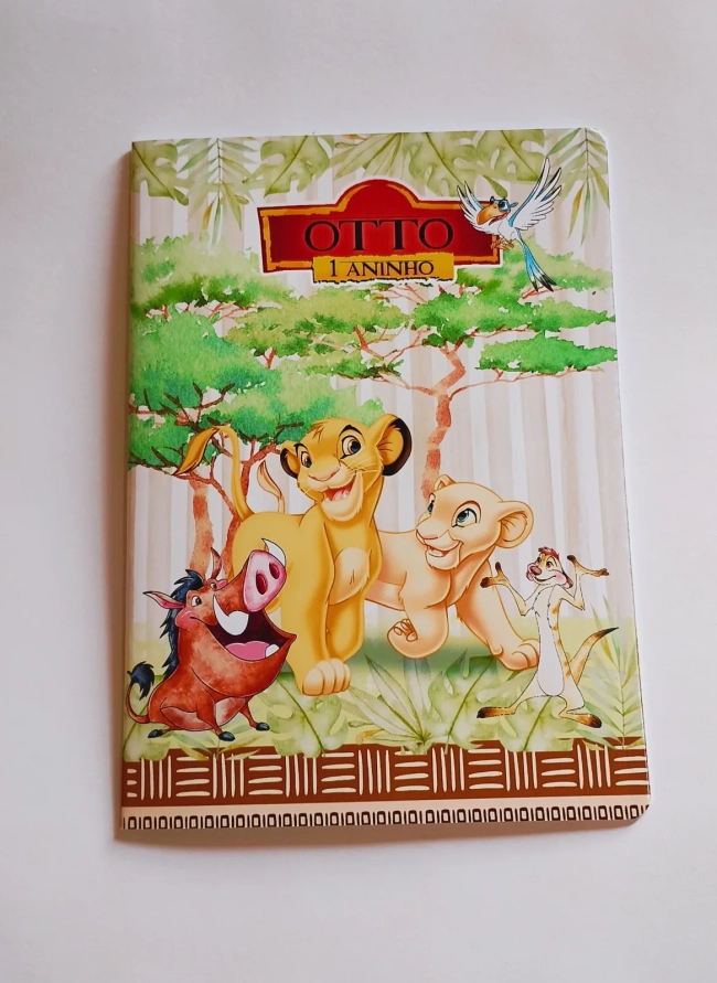 Rei Leão Álbum de Figurinhas + Desenhos para Colorir + Atividades
