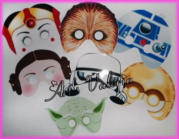 Máscara Dos Star Wars - Cada