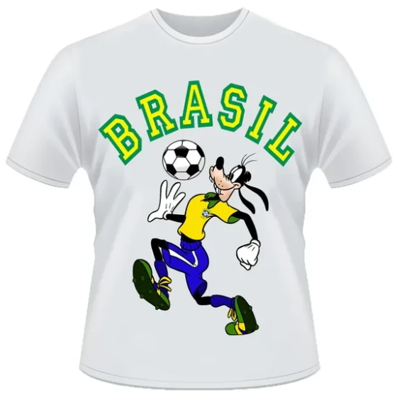 Camiseta Pateta Brasil