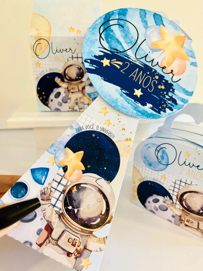 Kit lembrancinhas Astronauta