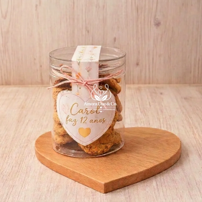 Tubo Pet Personalizado com Cookies Petit