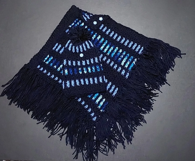 Poncho infantil 2 anos