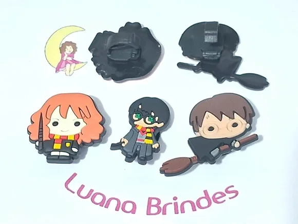 Pins para Cadarço Harry Potter Pacote com 6 Unidades