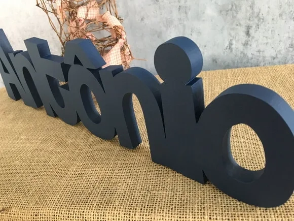 Letras de MDF -Nomes