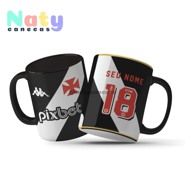 Caneca Personalizada Futebol Vasco