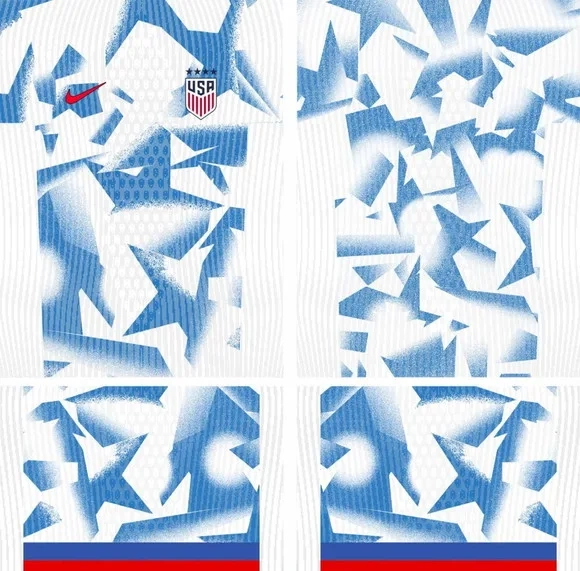 Arte Vetor Camisa Usa Local 2025-26