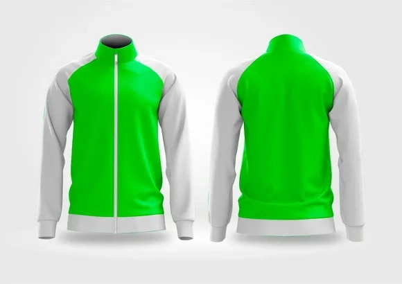 Mockup Jaqueta Moletom Coreldraw -yellow