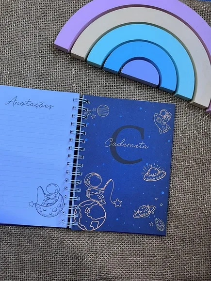 Caderneta de Saúde / Vacina Personalizada - Astronauta Clean