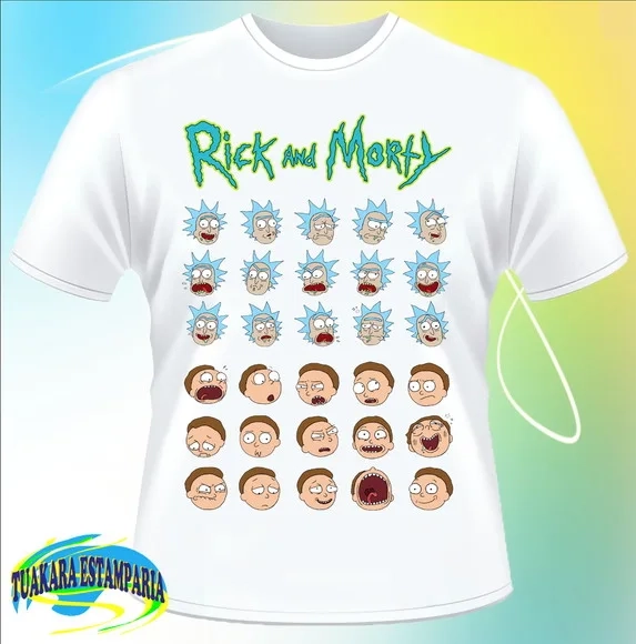 Camiseta Rick And Morty 03