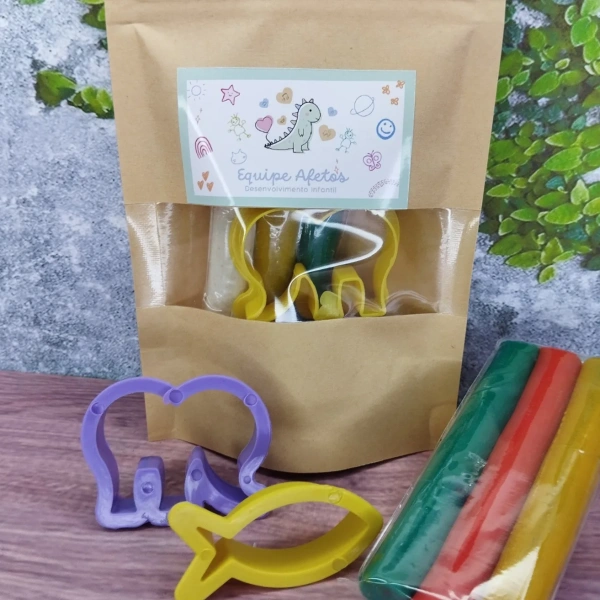 45 Unidades Kit Massinha Zip Lock - Corporativo Infantil - Trabalhamos com qualquer tema - Informar tema no chat