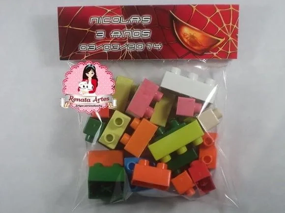 Blocos de Montar Homem Aranha